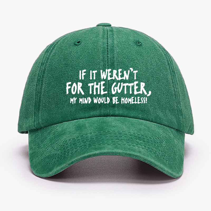 If It Weren't For The Gutter, My Mind Would Be Homeless Cap-Maturelion