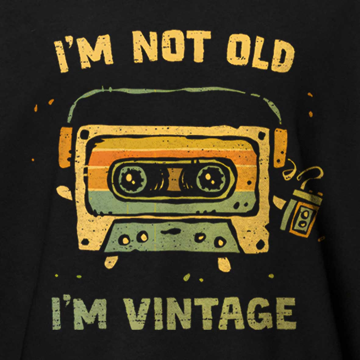 Maturelion I'm Vintage, Not Old Cotton T-shirt
