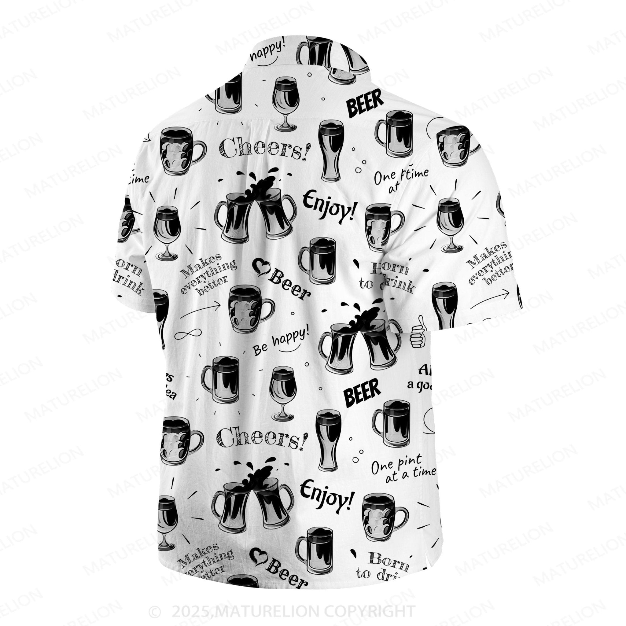 Maturelion Cool Tropics Button Up Shirt