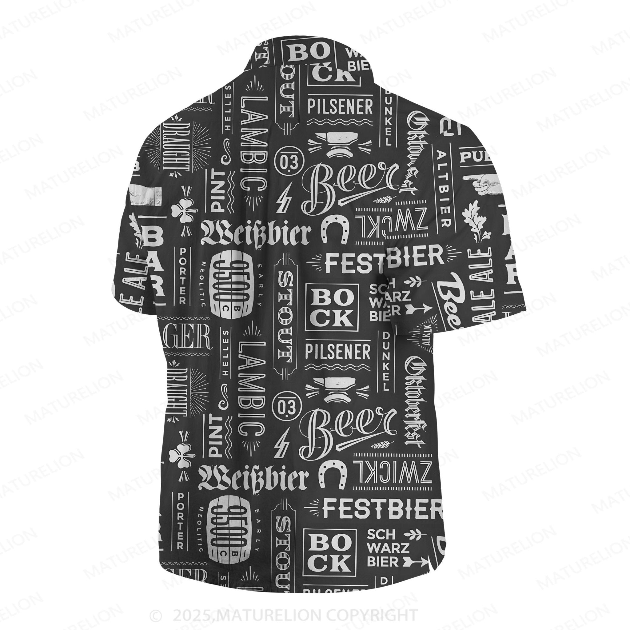 Maturelion Sunset Vibes Button Up Shirt