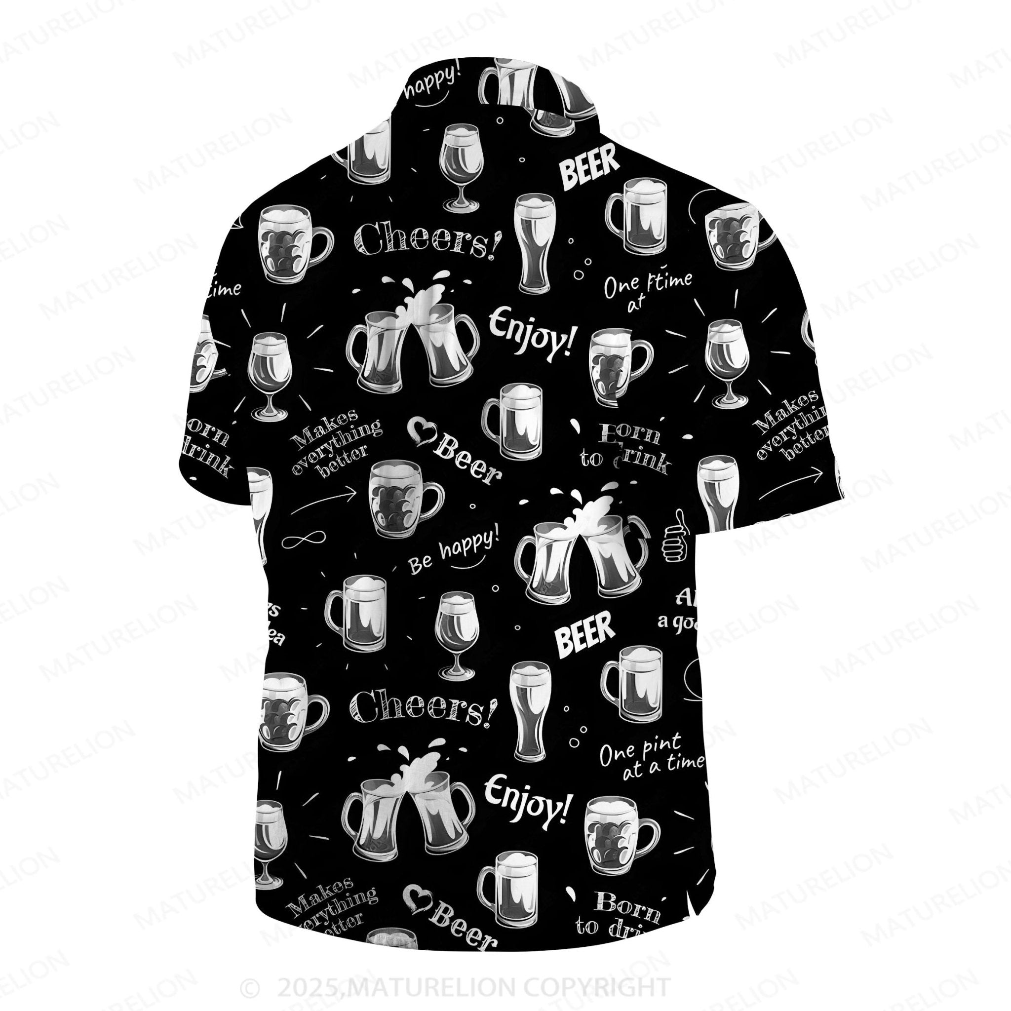 Maturelion Cool Tropics Button Up Shirt