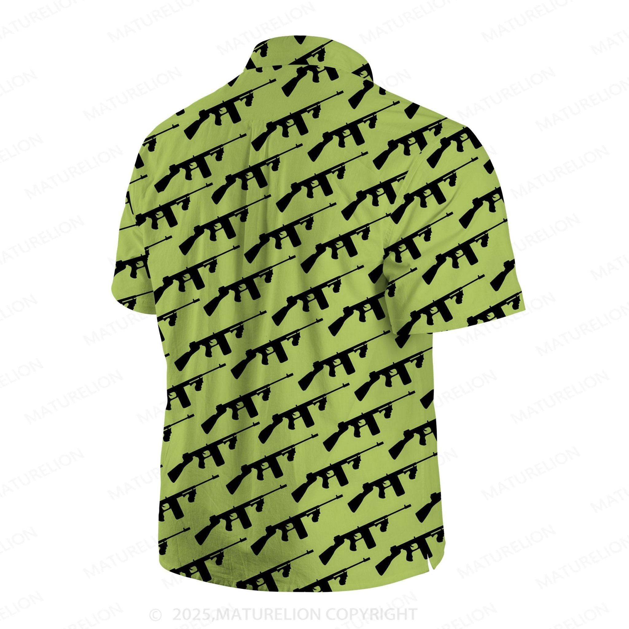 Maturelion Aloha Spirit Button Up Shirt