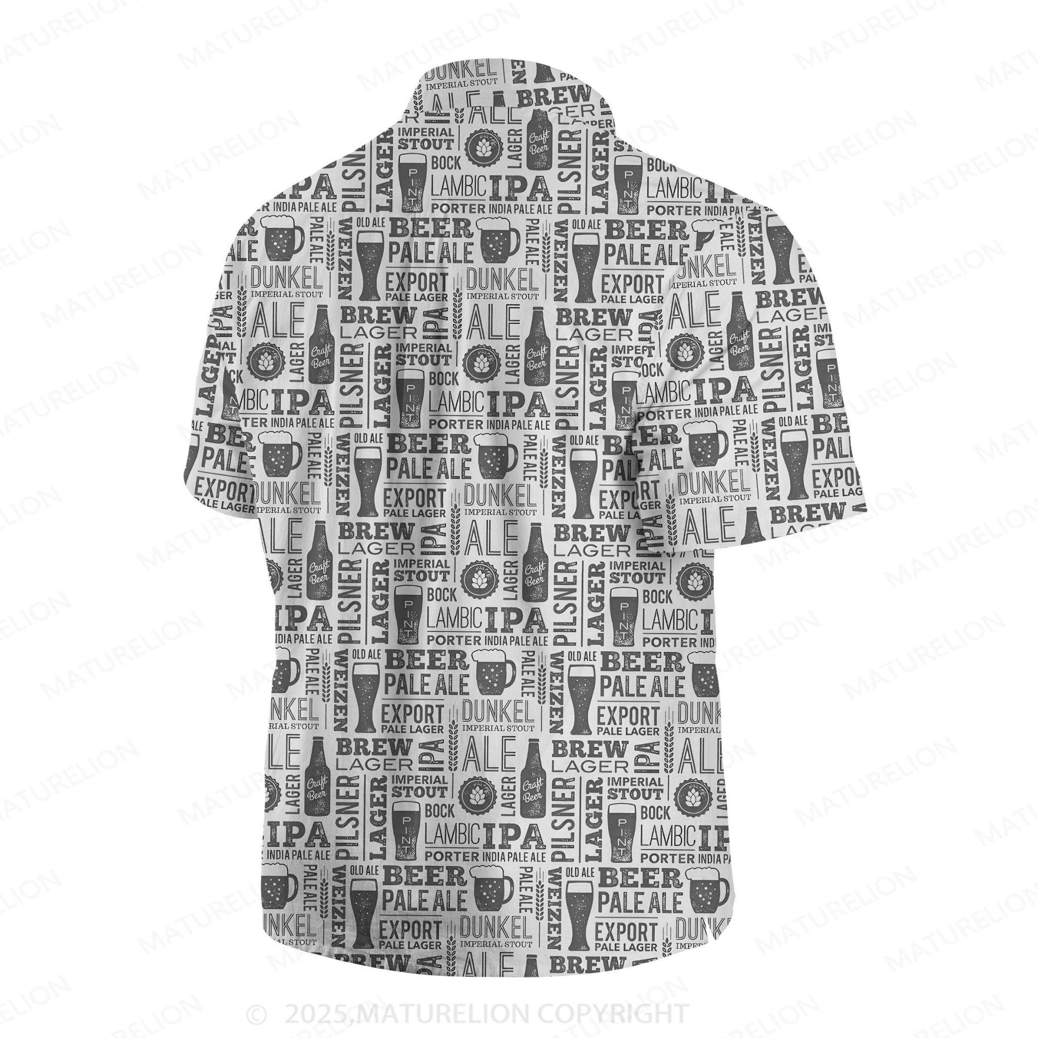 Maturelion Surf and Sand Button Up Shirt