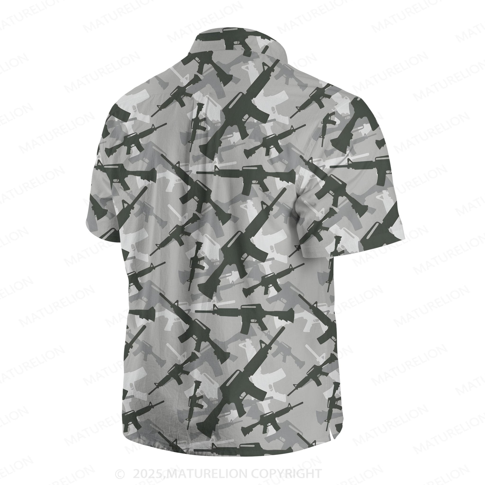 Maturelion Island Dream Button Up Shirt