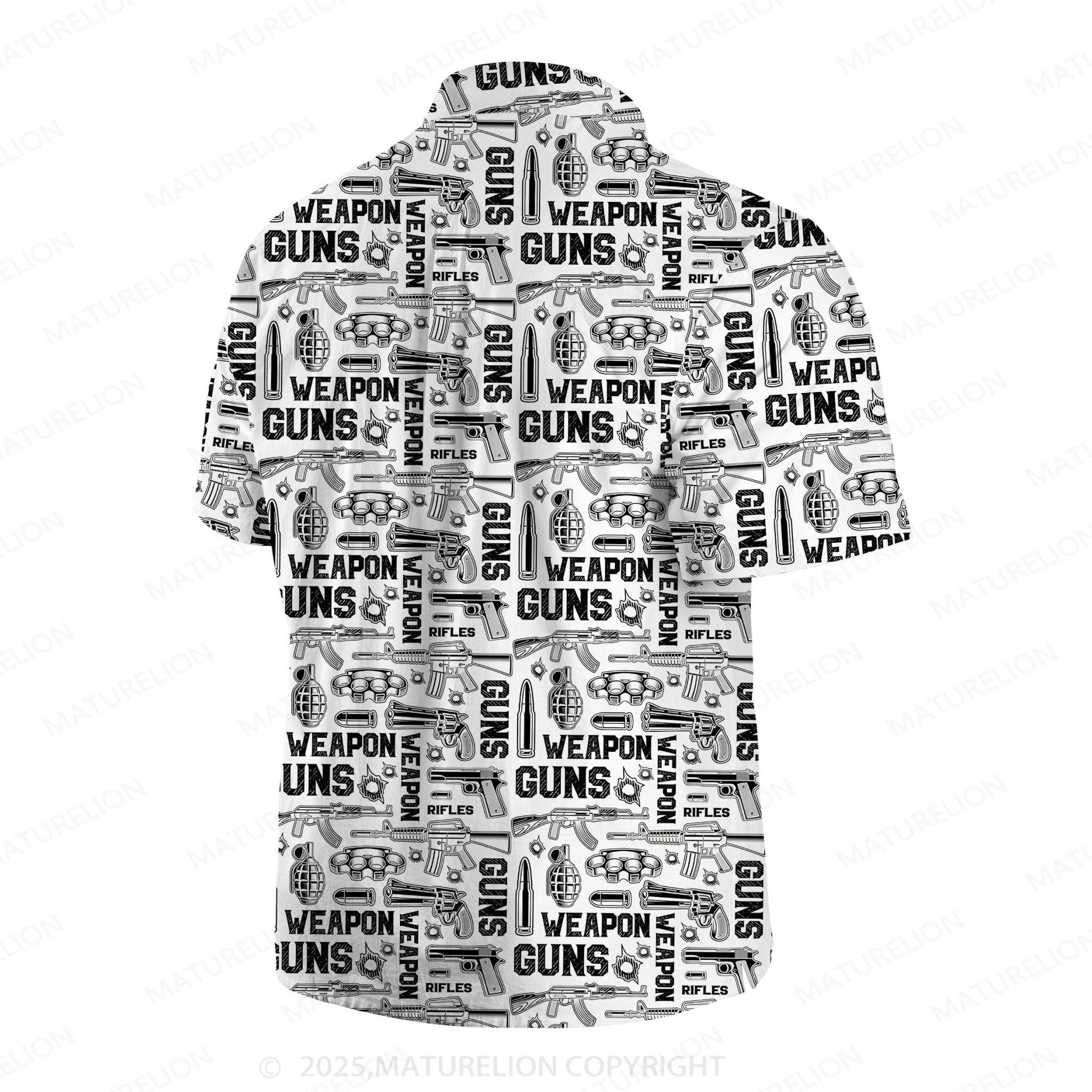 Maturelion Tropical Breeze Button Up Shirt