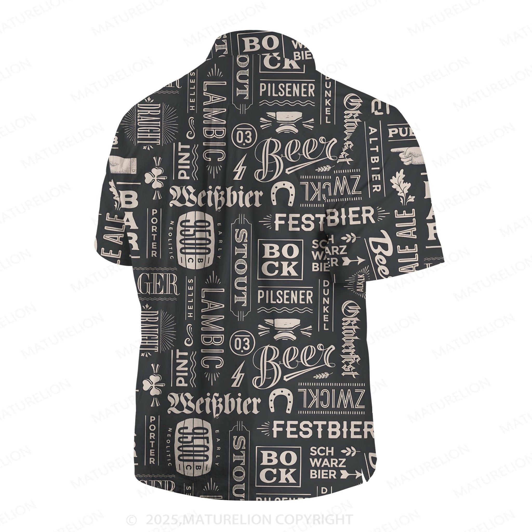 Maturelion Sunset Vibes Button Up Shirt