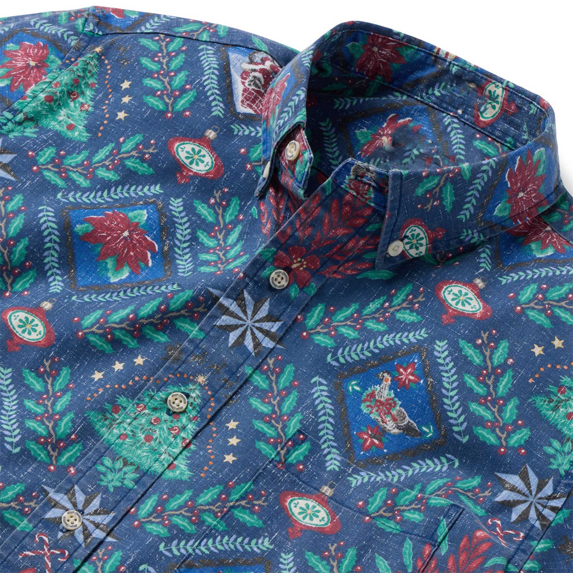 Maturelion Retro Christmas Joy Christmas Hawaiian Shirt