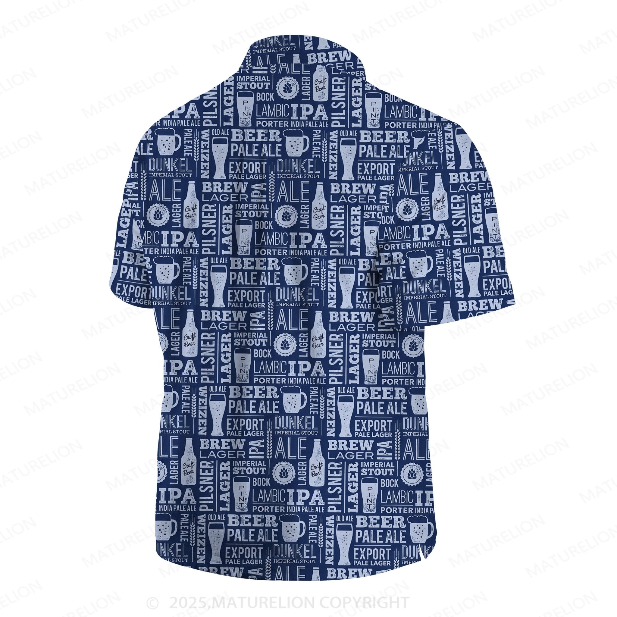 Maturelion Surf and Sand Button Up Shirt
