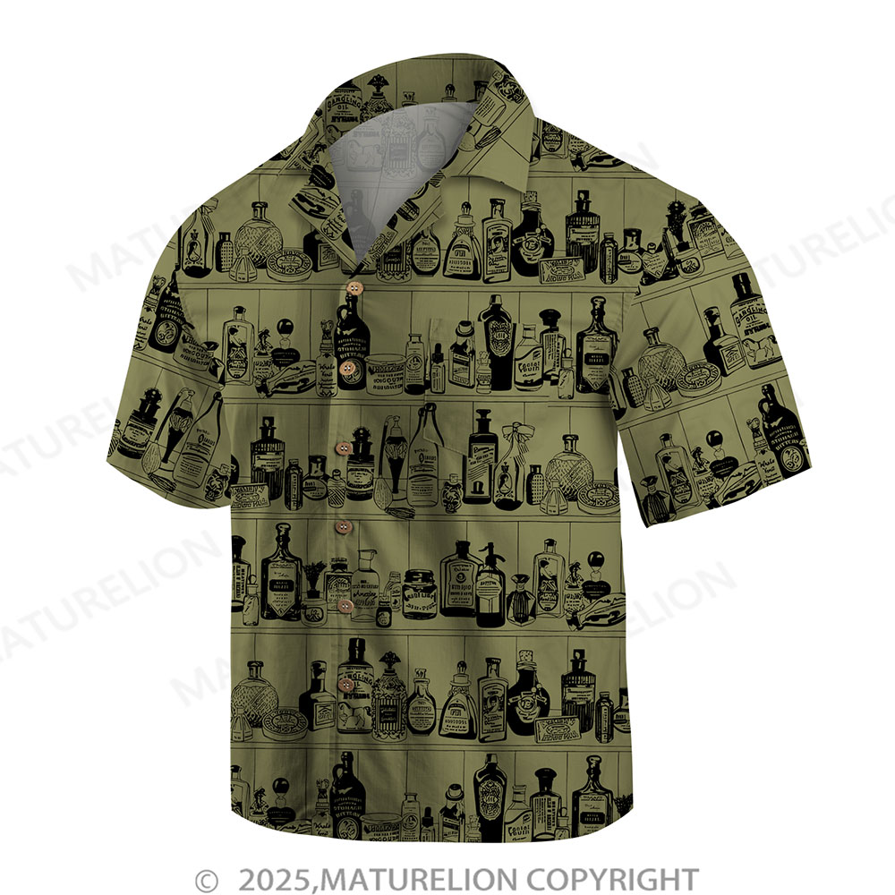 Maturelion Men's Hawaiian Shirt Island Heat Hawaiian Shirt