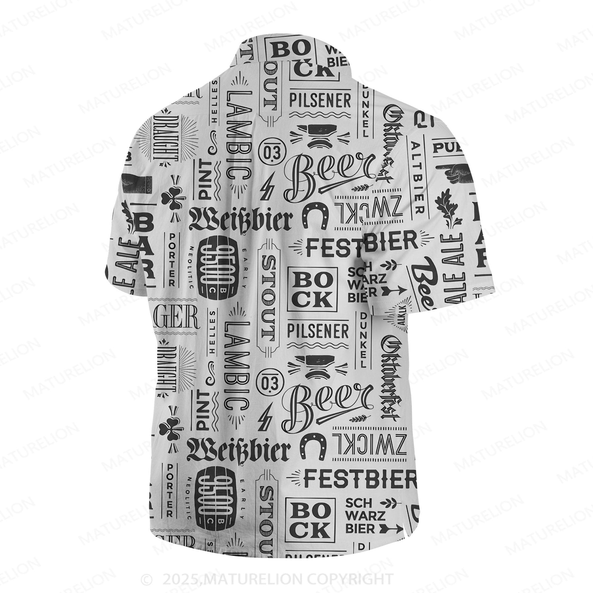 Maturelion Sunset Vibes Button Up Shirt