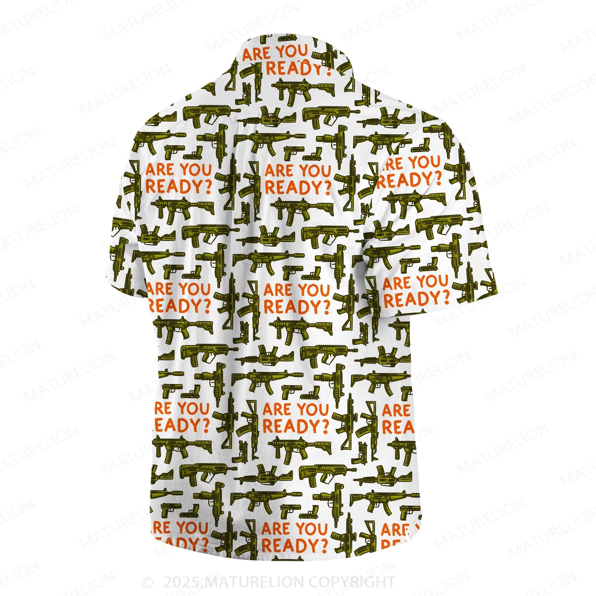 Maturelion Coconut Bay Button Up Shirt