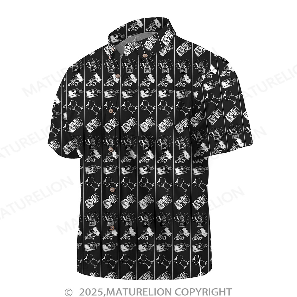 Maturelion Floral Rush Button Up Shirt