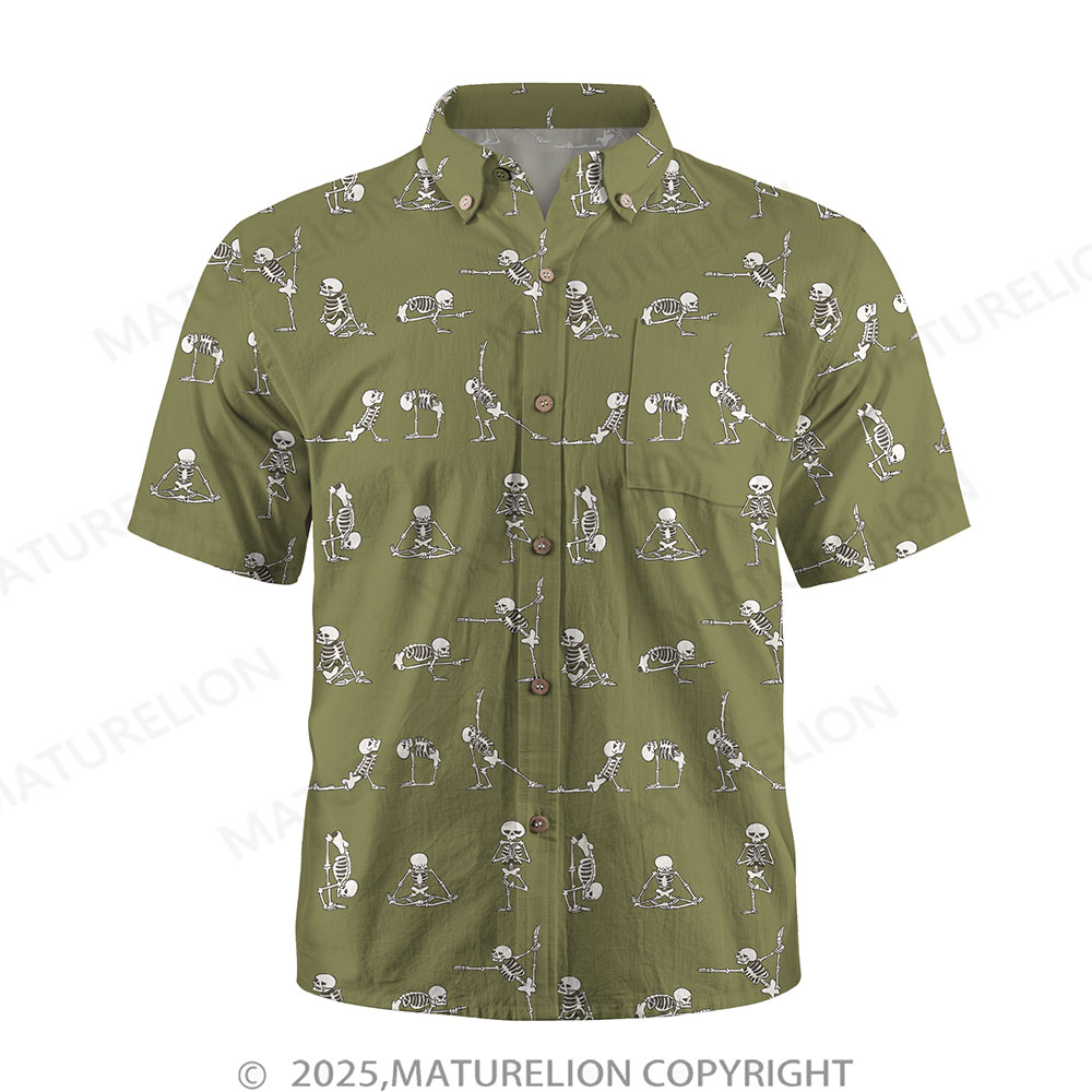 Maturelion Men's Button Pocket ShirtAloha Where Passion Meets Paradise Hawaiian Shirt