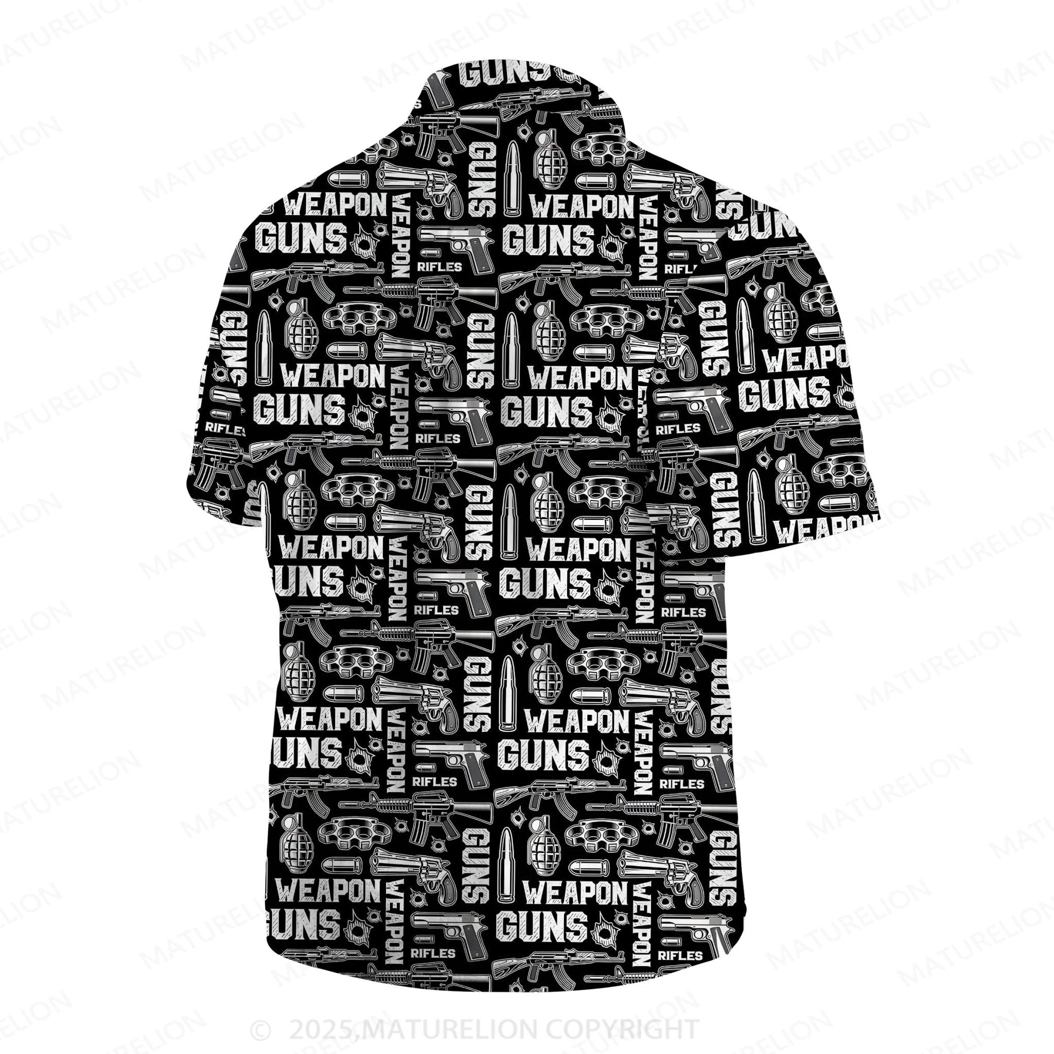 Maturelion Tropical Breeze Button Up Shirt