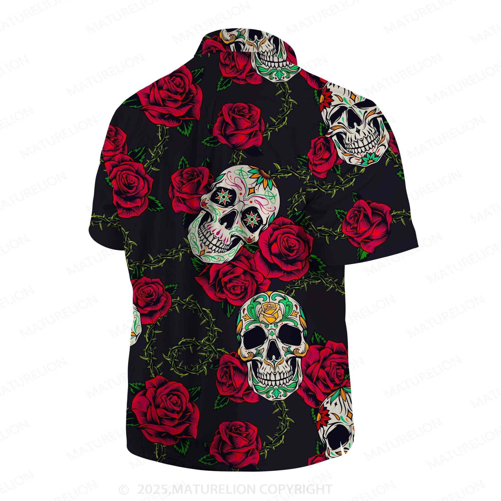 Maturelion Bloom And Death Hawaiian Shirt