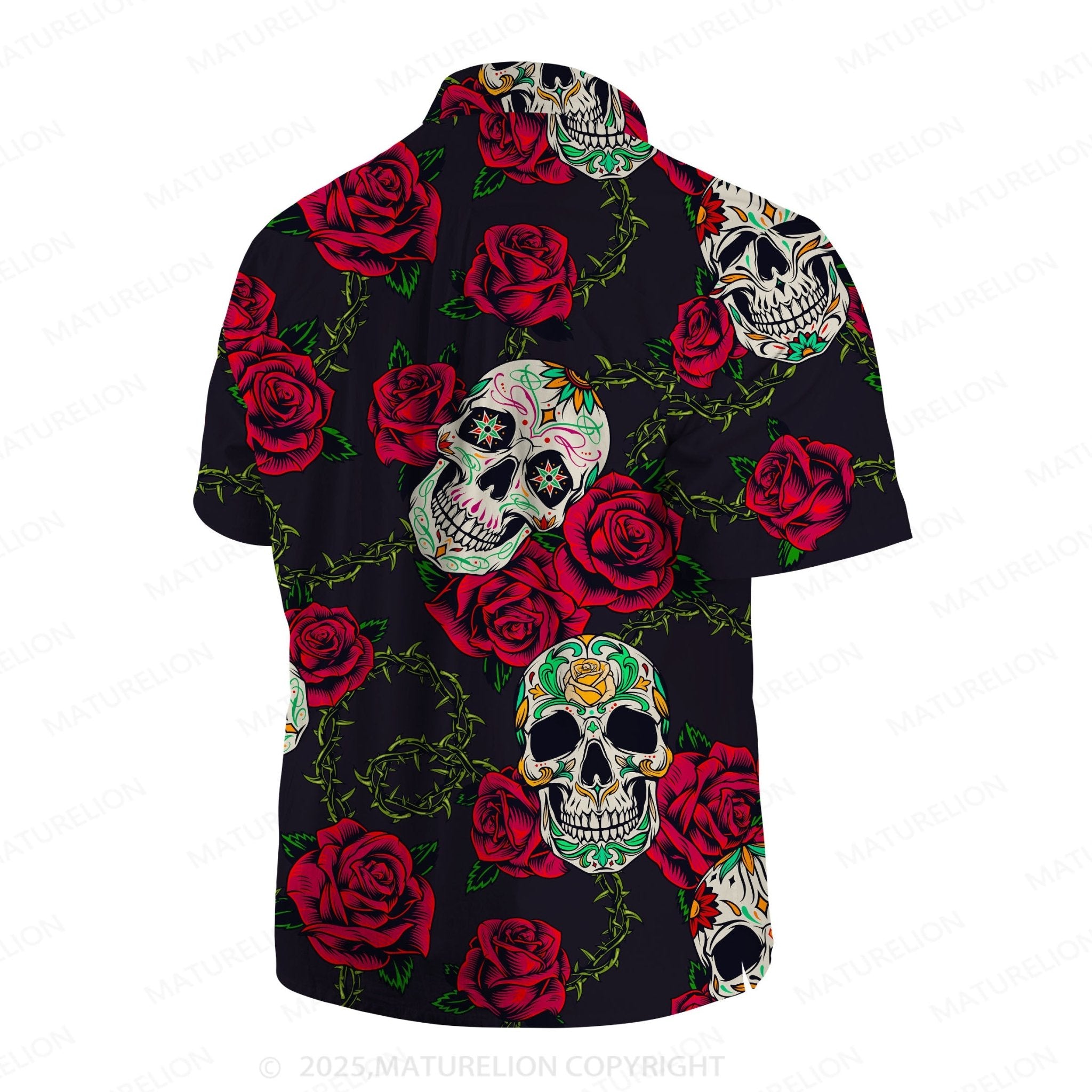 Maturelion Bloom And Death Hawaiian Shirt