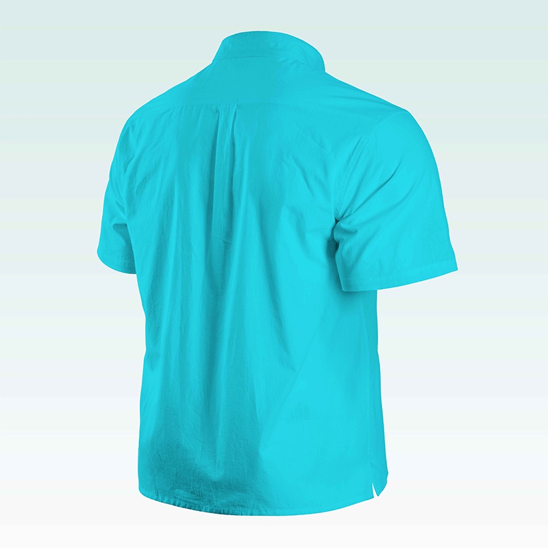 Maturelion Men's Button Pocket ShirtMen's Shirt Summer Shirt Casual Shirt