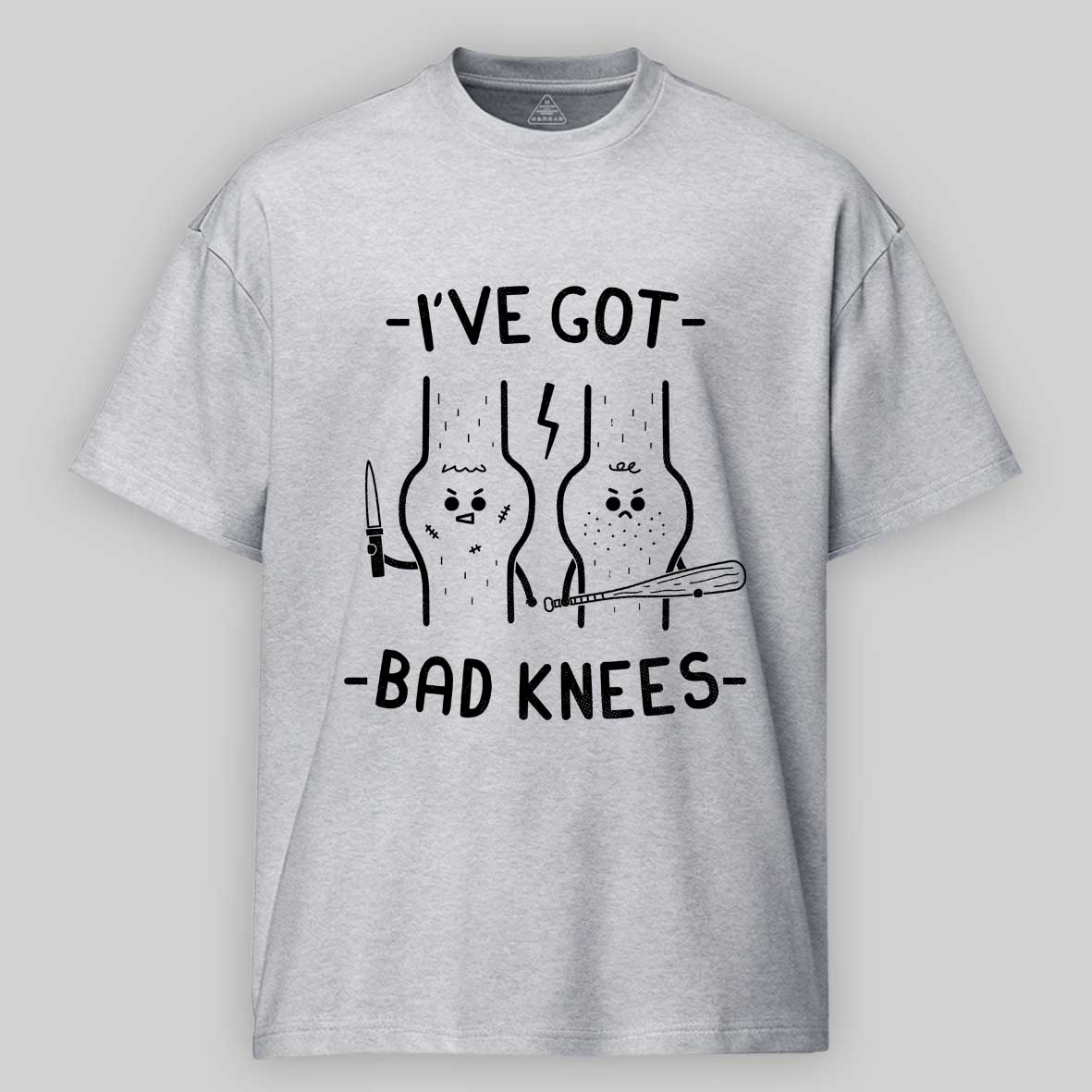 Maturelion Bad Knees Cotton T-shirt