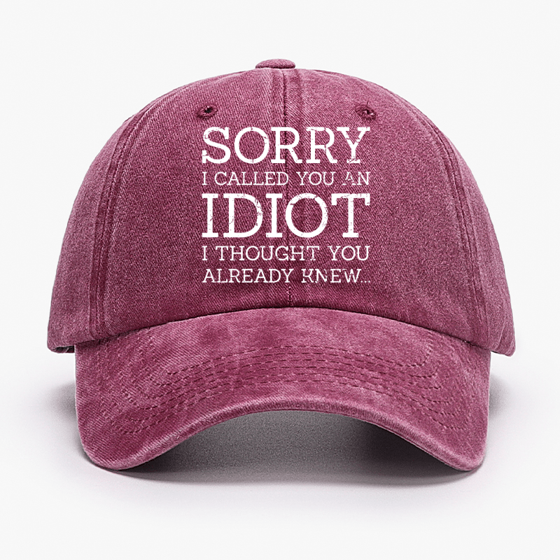 Sorry I Called You An Idiot I Thought You Already Knew Cap-Maturelion