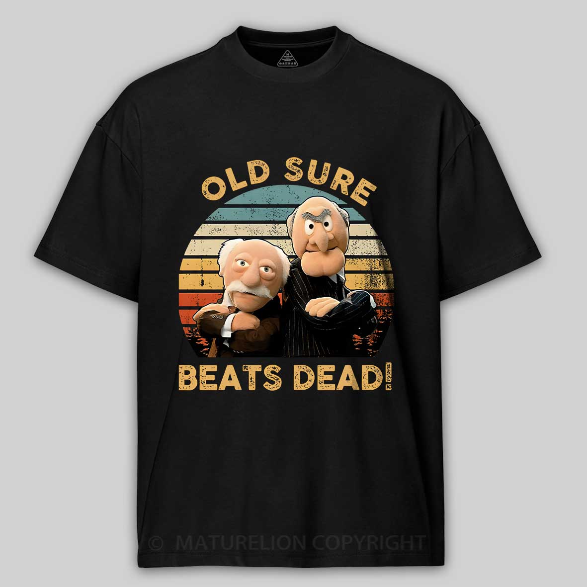 Maturelion Old Retro Vintage 80s Cotton T-shirt