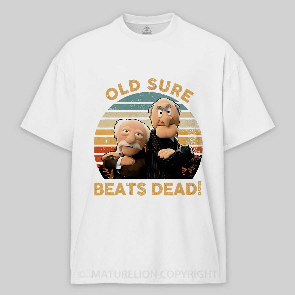 Maturelion Old Retro Vintage 80s Cotton T-shirt