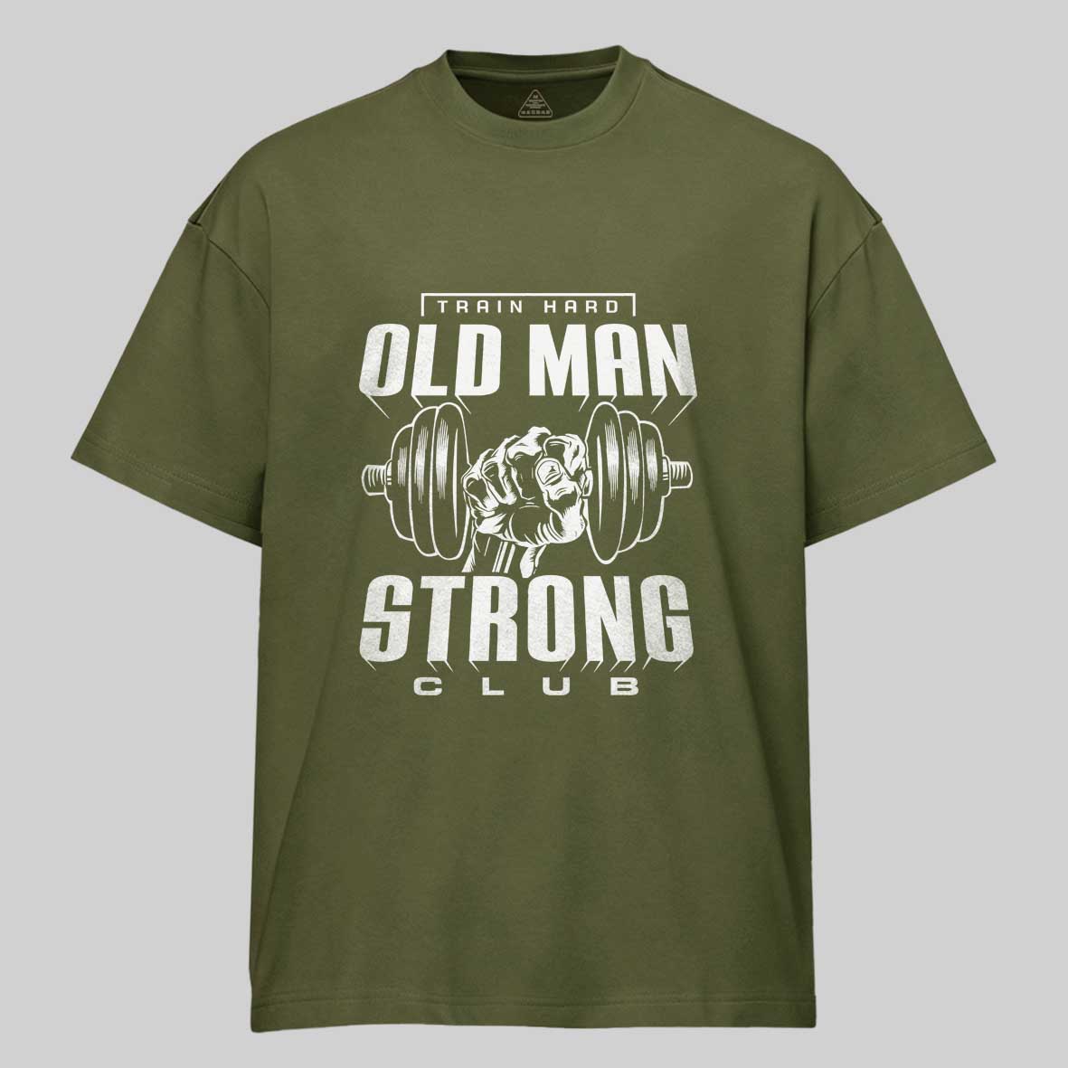 Maturelion OLD MAN STRONG Cotton T-shirt