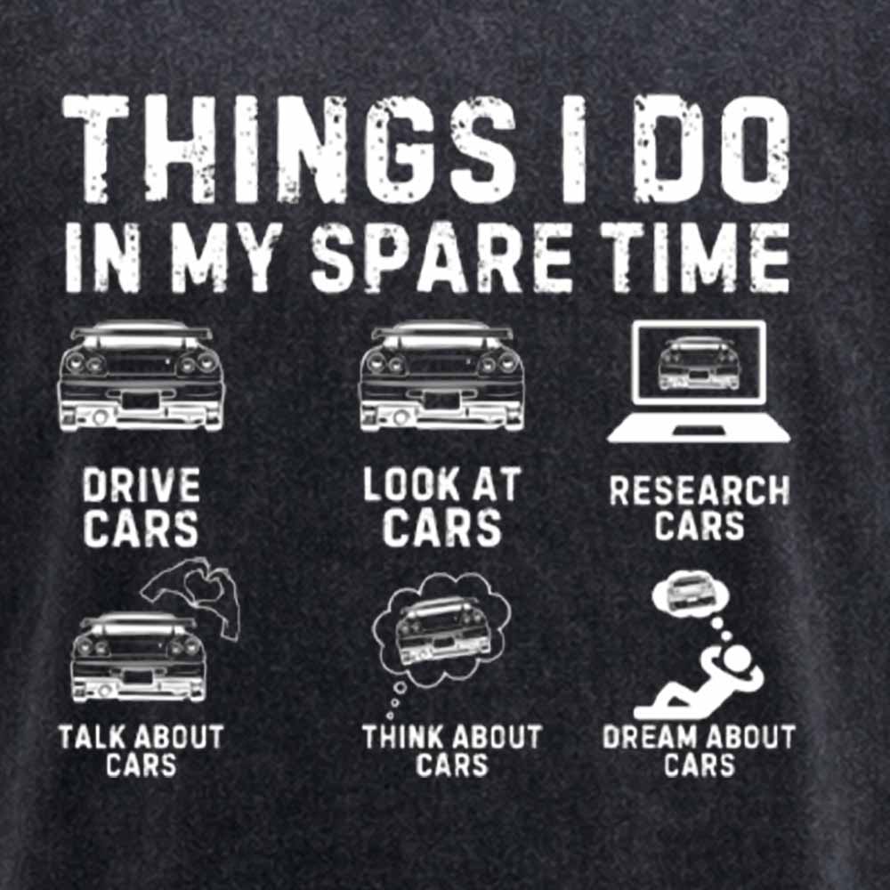 Maturelion Funny Car Lover Enthusiast Washed T-shirt