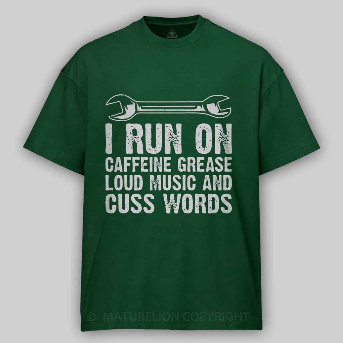Maturelion Car Auto Motorcycle Mechanic Funny Sayings And Diesel Gifts Cotton T-shirt