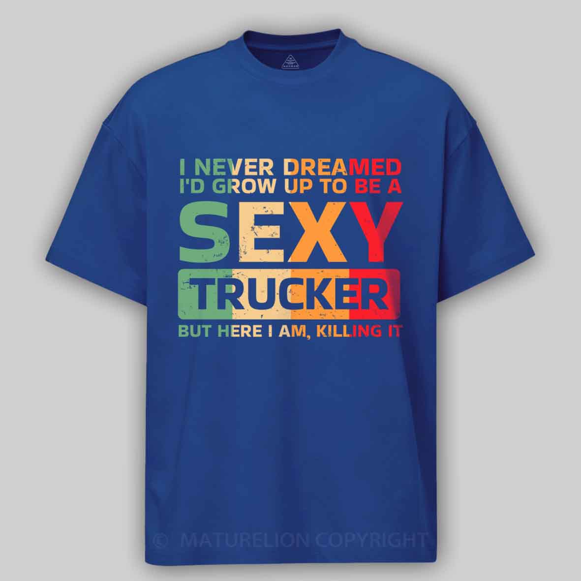 Maturelion trucker Cotton T-shirt