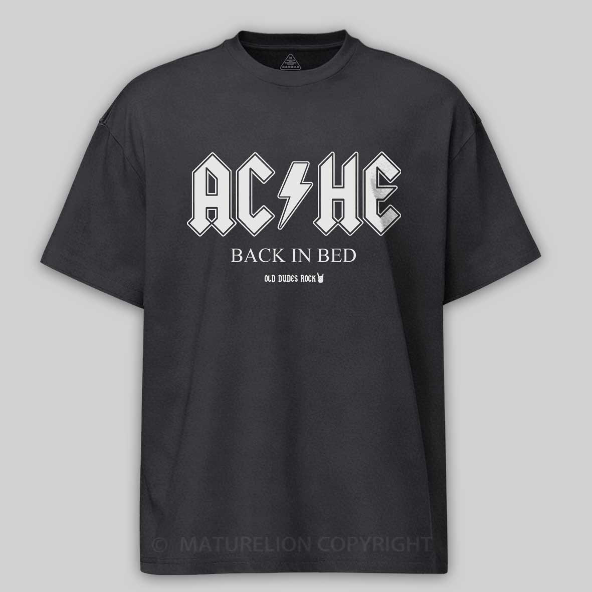 Maturelion ACHE - Back In Bed Cotton T-shirt