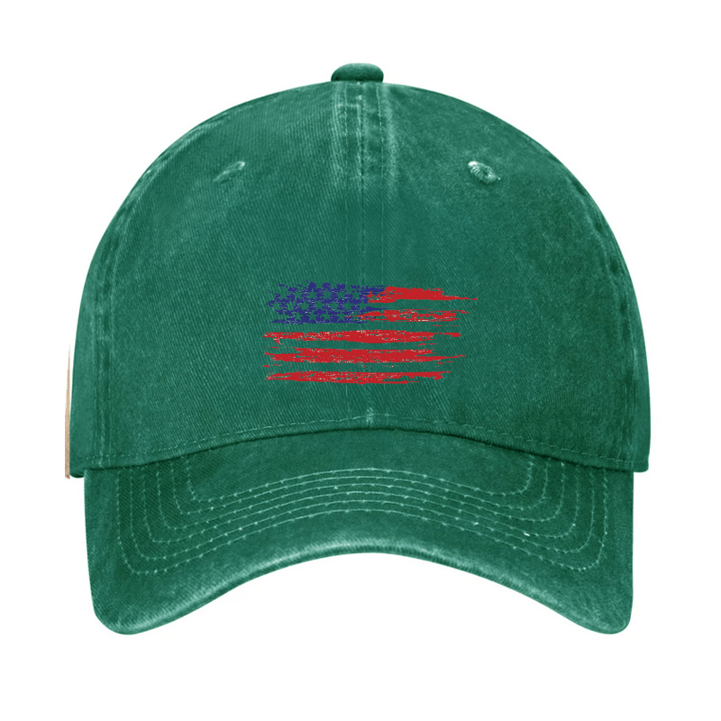 Colorful Flag Print Cap-Maturelion