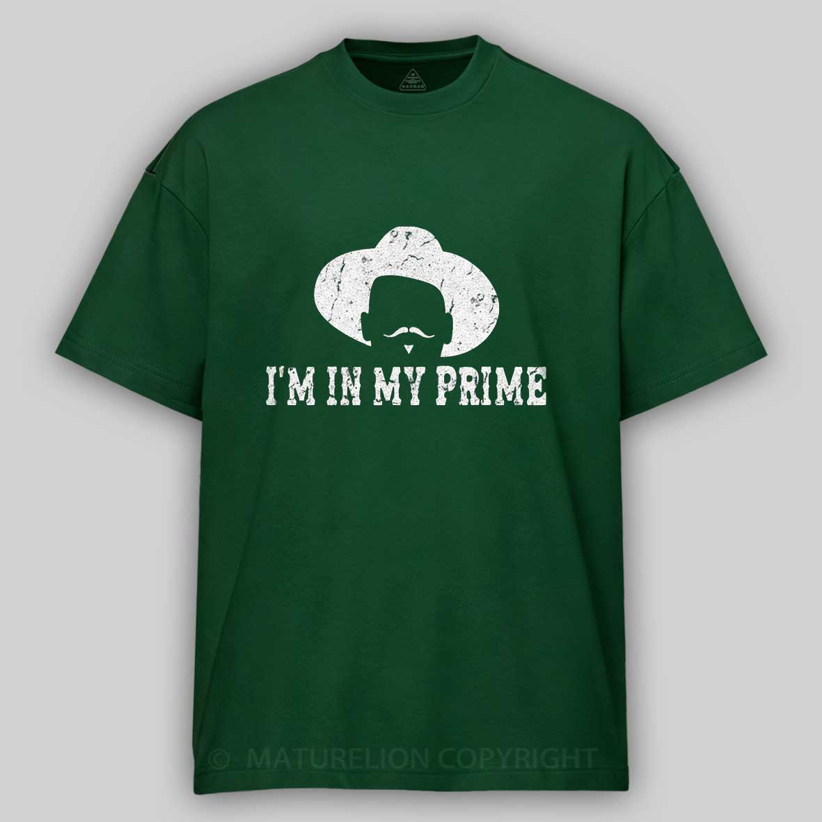 Maturelion Im In My Prime Funny Cotton T-shirt