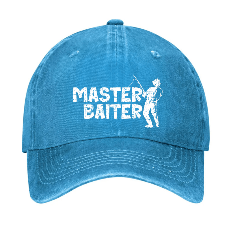 Master Baiter Fishing Baseball Cap -Maturelion
