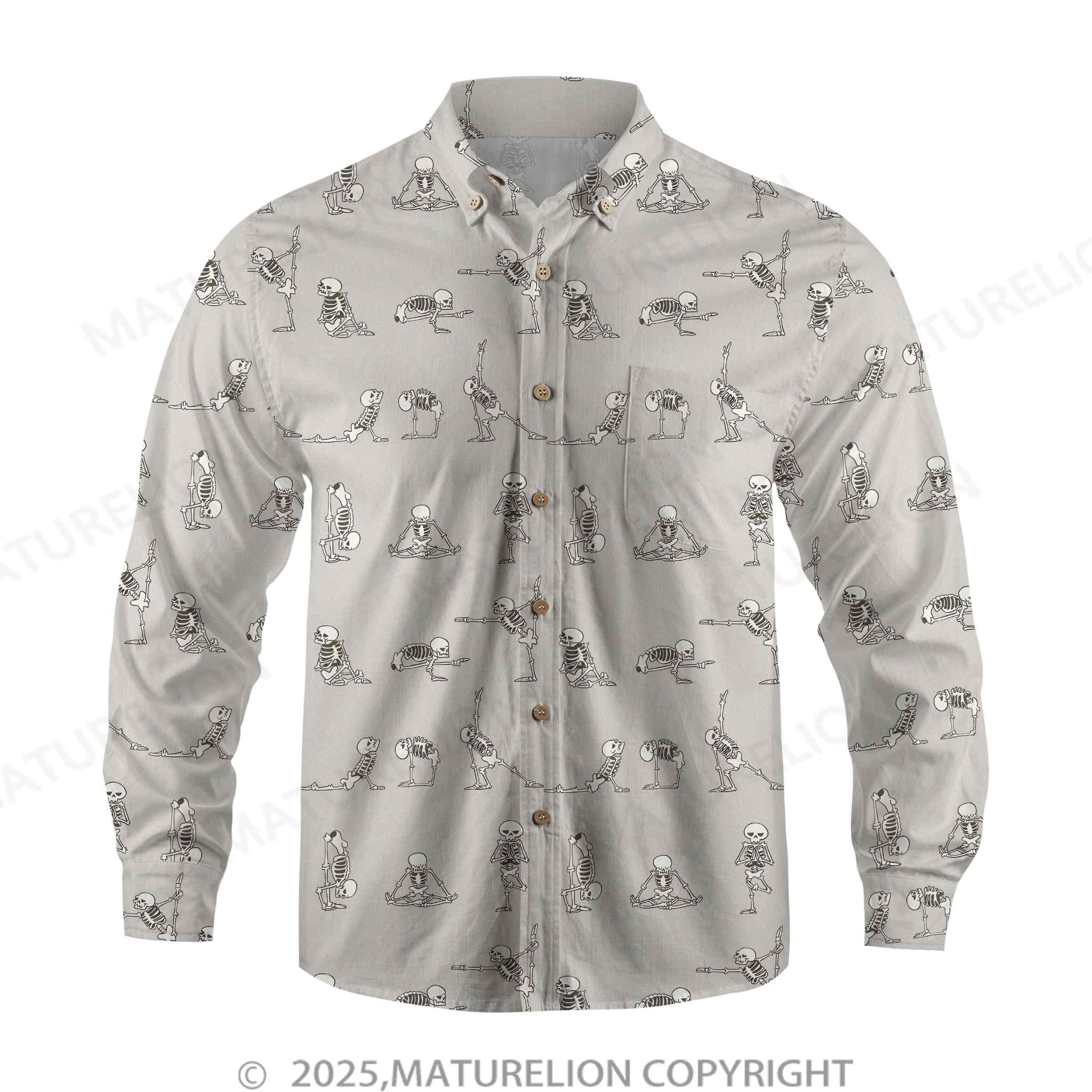 Maturelion Men's Button Pocket ShirtCatch the Sunset and Feel the Spark Hawaiian Shirt