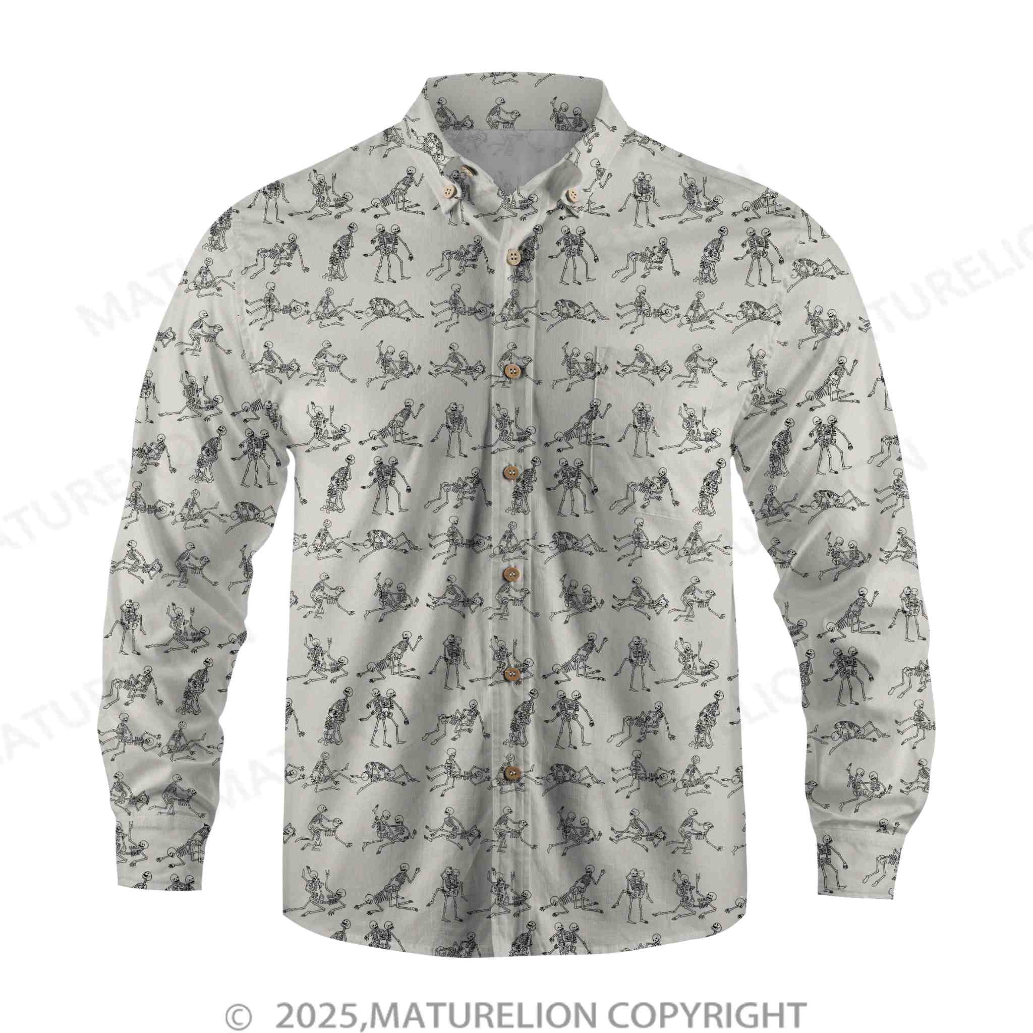 Maturelion Men's Button Pocket Shirt Tropical Nights Hotter Than the Sun Hawaiian Shirt