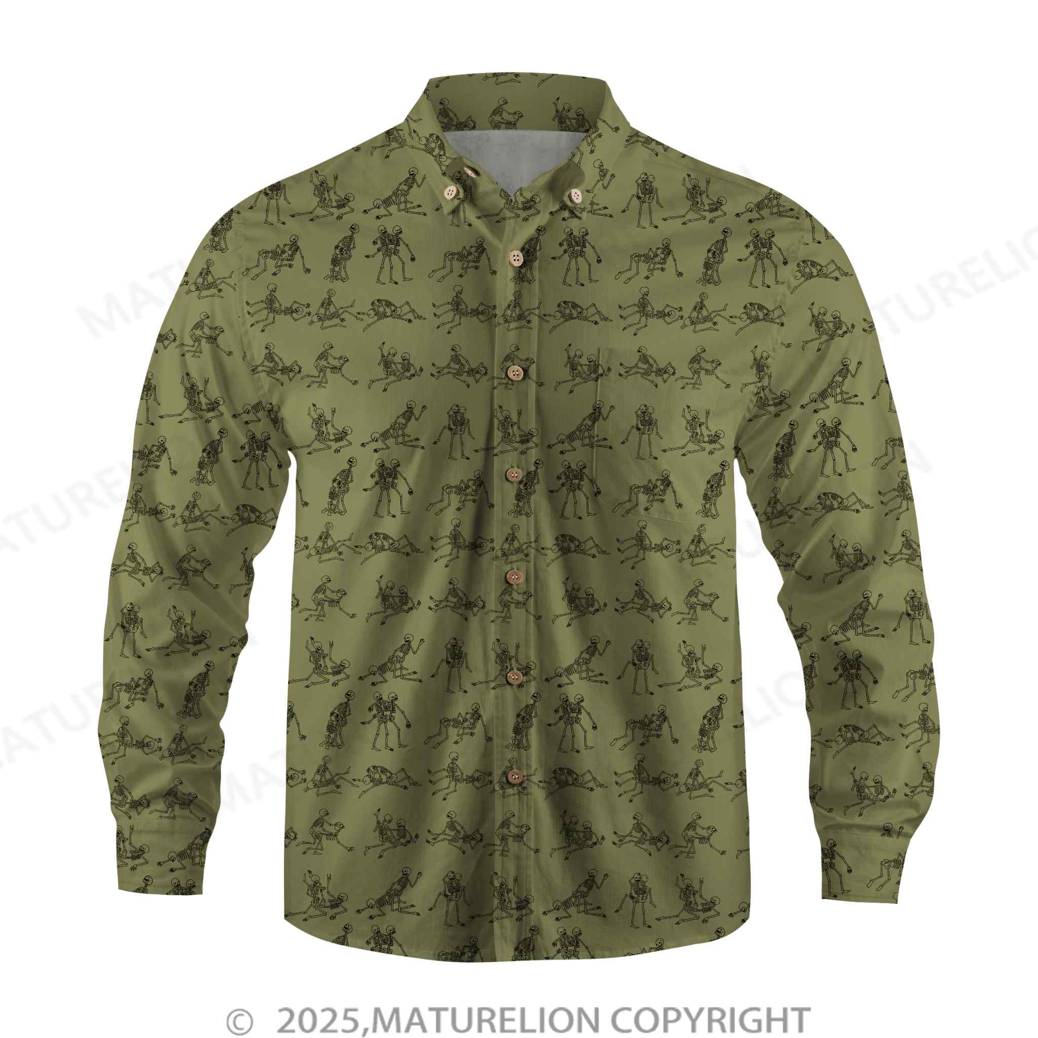 Maturelion Men's Button Pocket ShirtUnlock Hawaii’s Secret Temptations Hawaiian Shirt