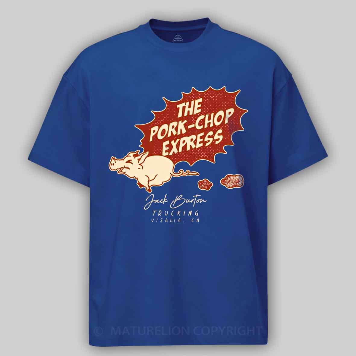 Maturelion The Pork Chop Express Vintage Cotton T-shirt