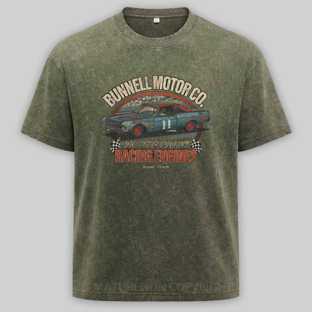 Maturelion Bunnell Motor Company 1944 - (Coffeelovee) Washed T-shirt