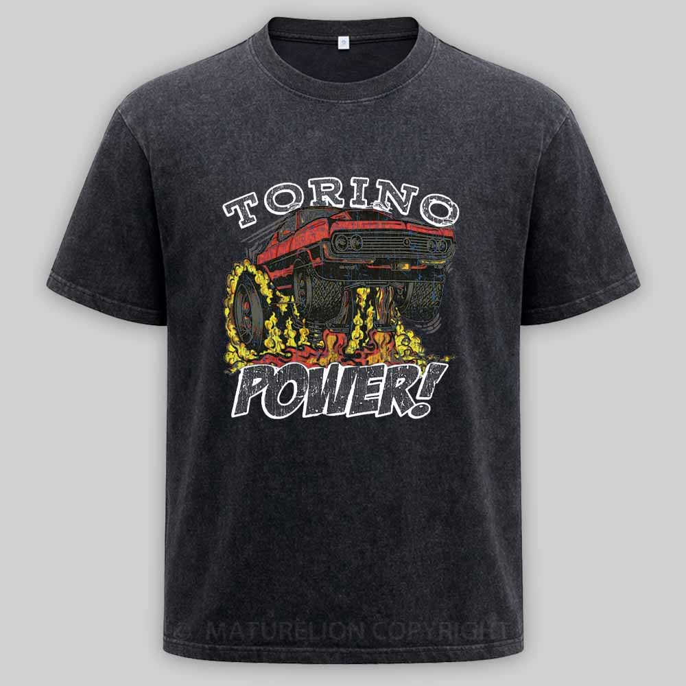 Maturelion Torino Power 1970 Washed T-shirt
