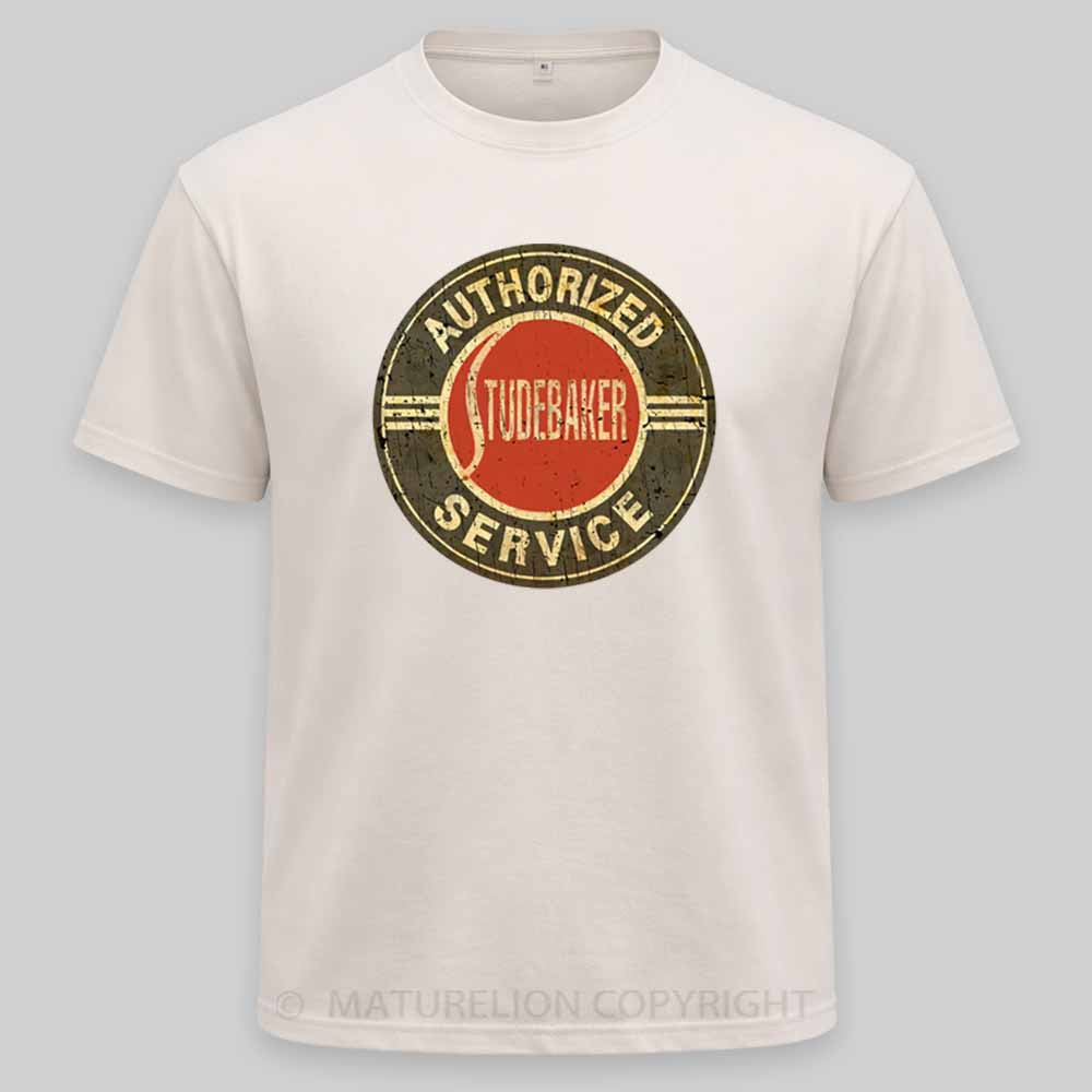 Maturelion Authorized Studebaker Service - Vintage Style Washed T-shirt
