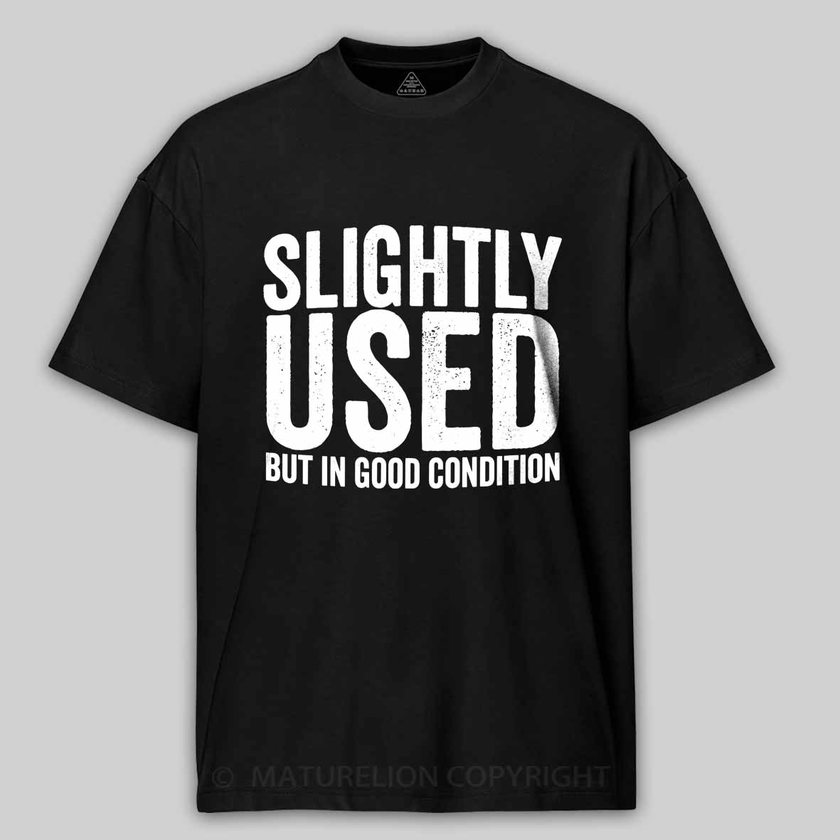 Maturelion Slightly Used But In Good Condition Cotton T-shirt