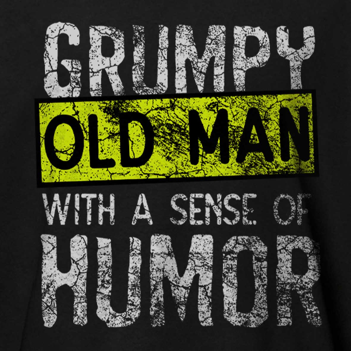 Maturelion Grumpy Old Man With A Sense Of Humor Cotton T-shirt