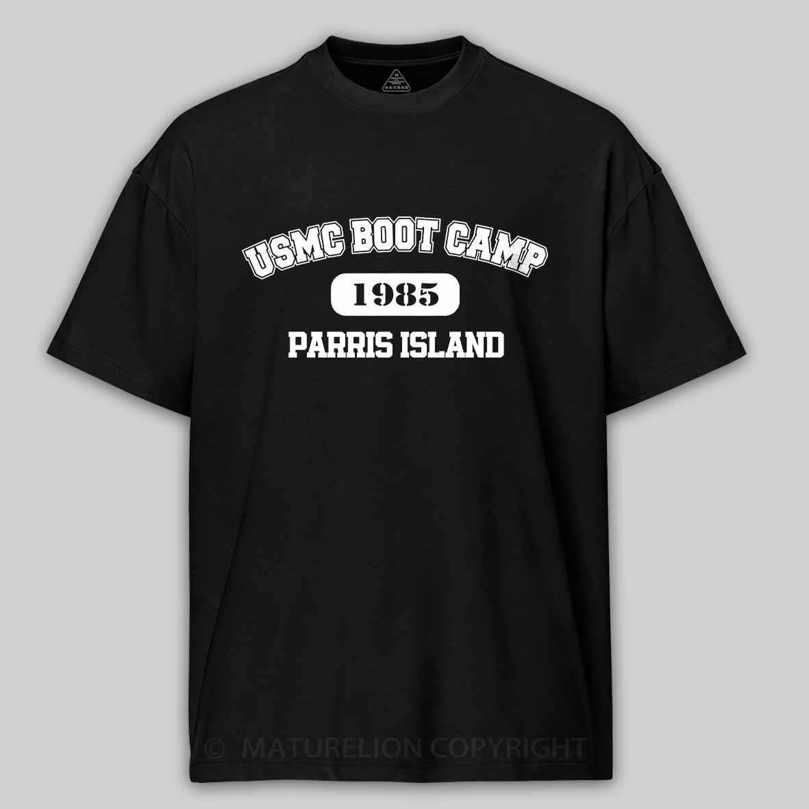 Maturelion Men's T-Shirt Boot Camp Cotton T-Shirt