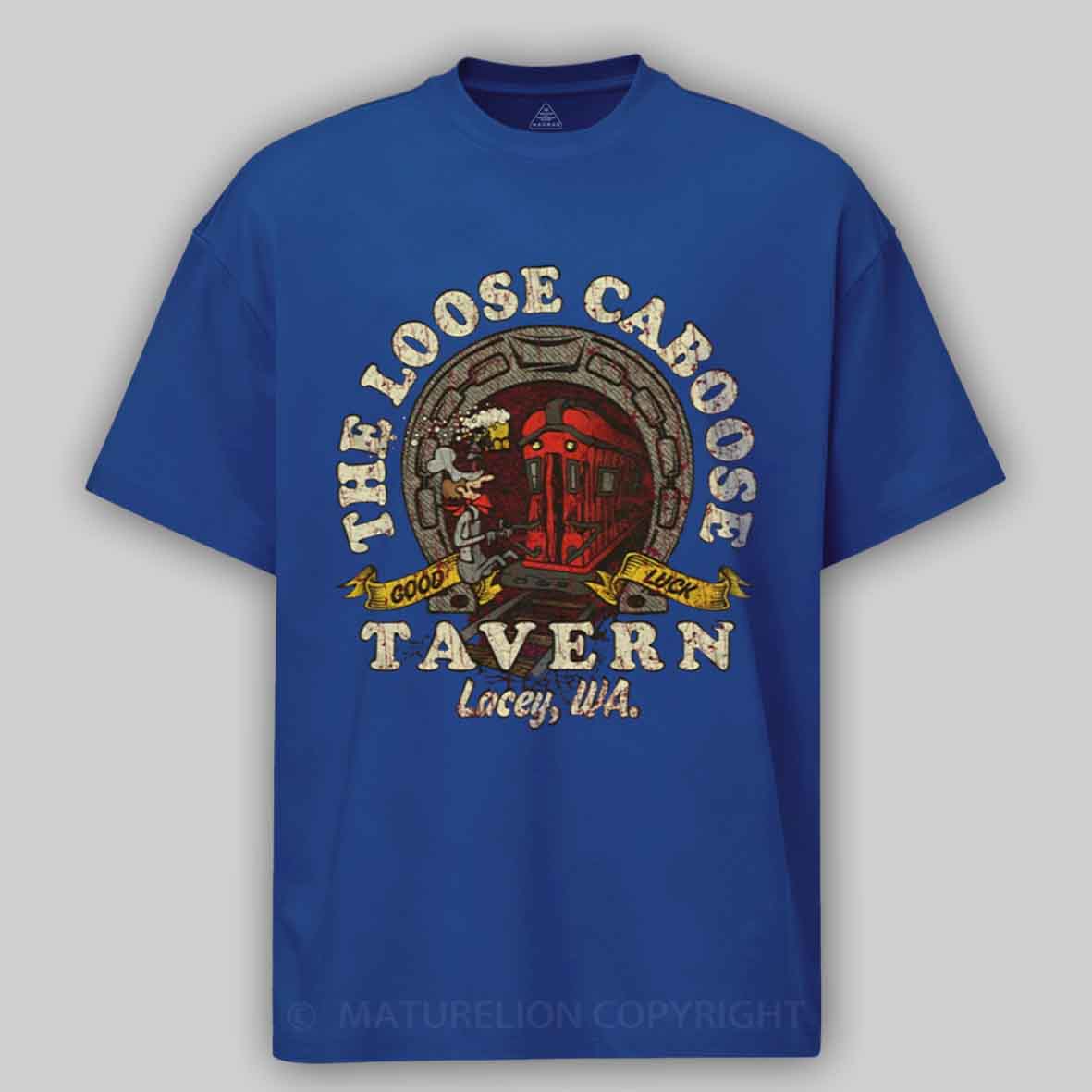 Maturelion The Loose Caboose Tavern 1967 Cotton T-shirt