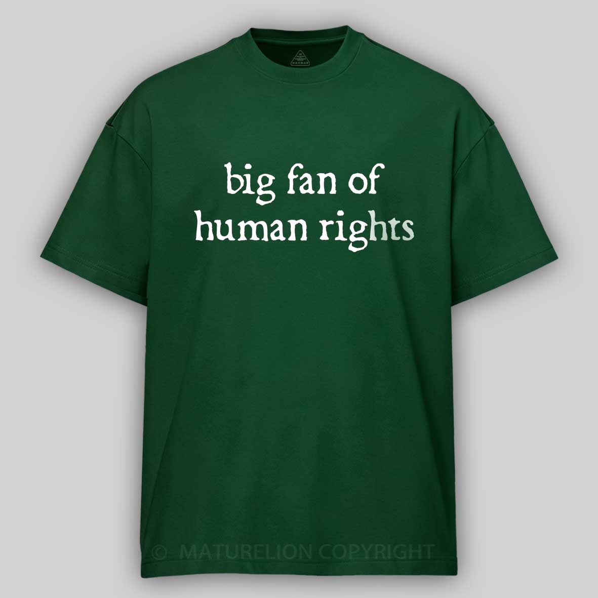 Maturelion Human Rights Cotton T-shirt