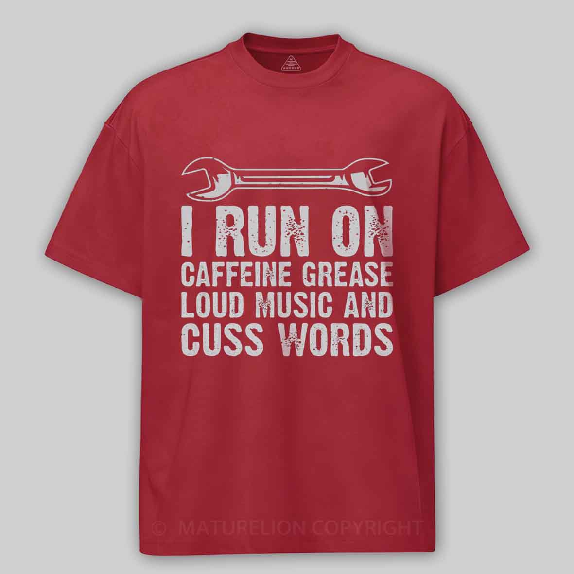Maturelion Car Auto Motorcycle Mechanic Funny Sayings And Diesel Gifts Cotton T-shirt