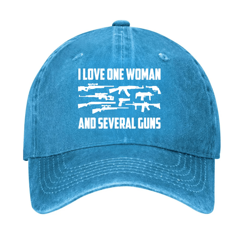 I Love One Woman & Several Guns Cap-Maturelion
