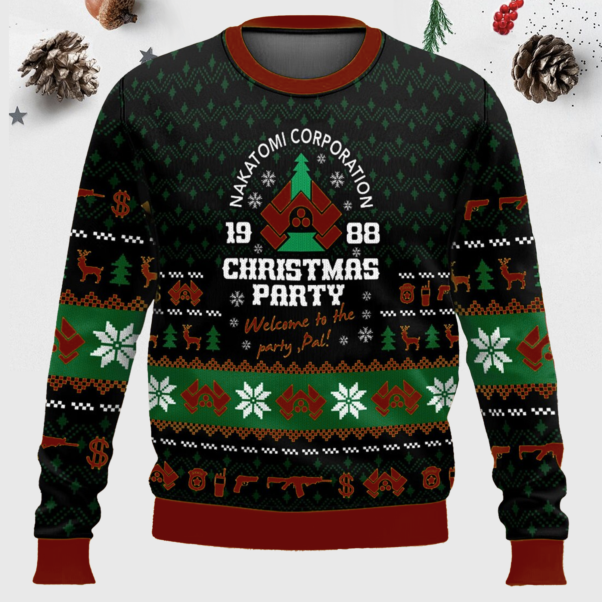 Maturelion Classic Fun 1998 Ugly funny Christmas Sweater