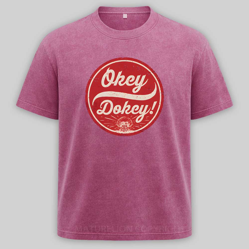 Maturelion Okey Dokey - The Last Drink Washed T-shirt
