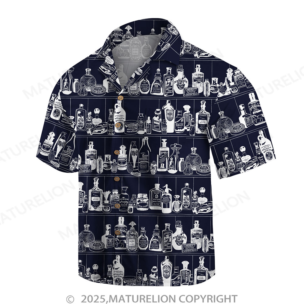 Maturelion Men's Hawaiian Shirt Island Heat Hawaiian Shirt